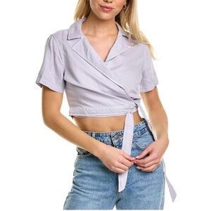 NWT Bella Dahl Linen Blend Top